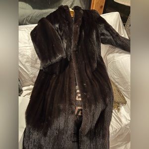 Beautiful full length mink coat
